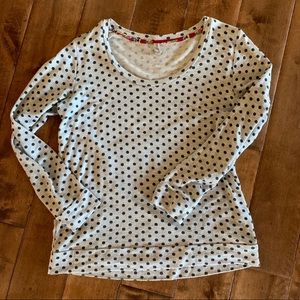 Sweet Grey polka dot blouse size M